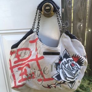 Authentic Ed Hardy Shoulder Bag